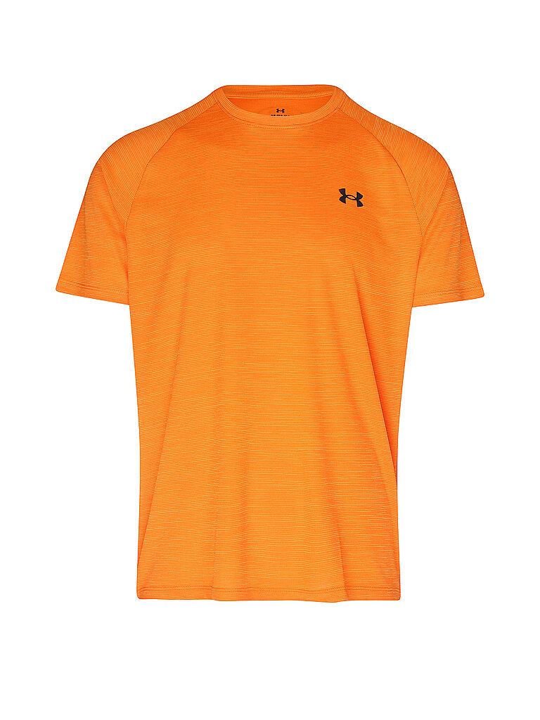 UNDER ARMOUR Herren Fitnessshirt UA Tech Strukturiert orange | S